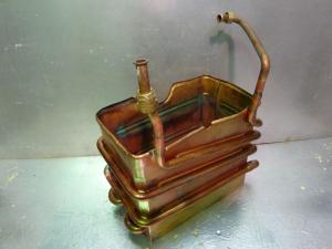 пайка теплообменника газовой колонки